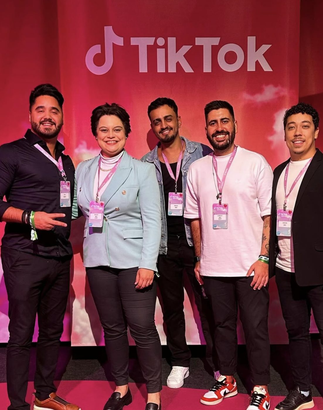 Alex Pinhol no TikTok Awards.